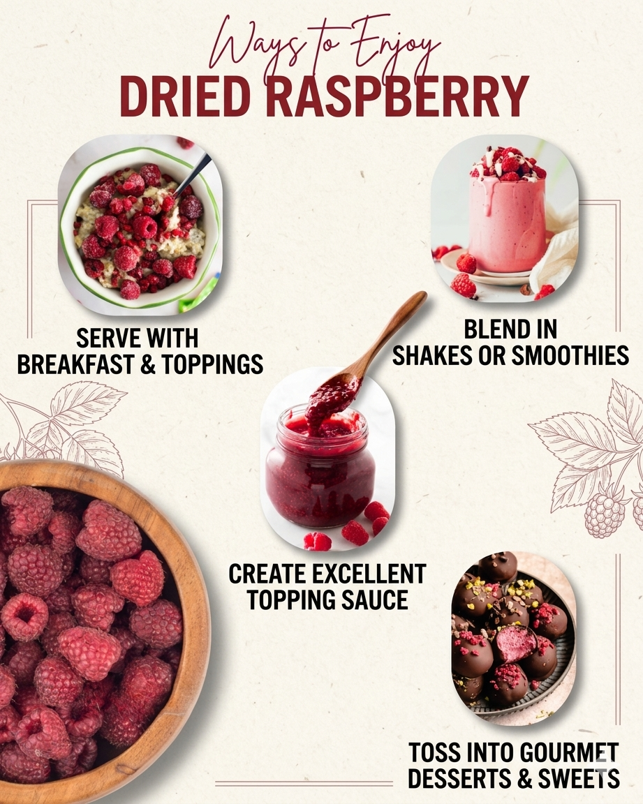 Sweetme Dried Raspberries | Premium Superfruit 100g