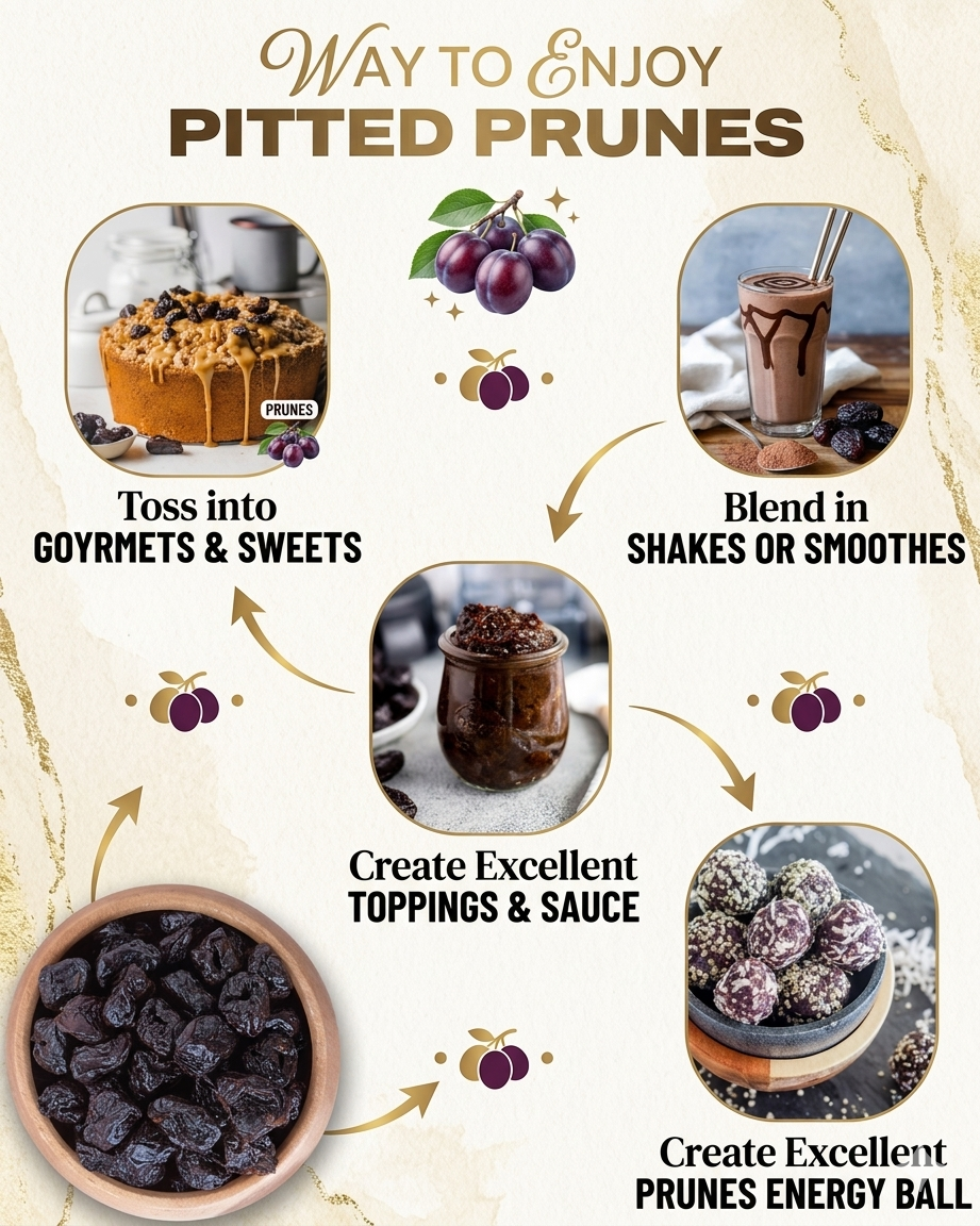 Sweetme Premium Pitted Prunes | Soft & Moist Prunes 200g