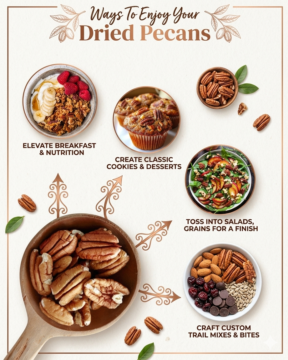 Sweetme Jumbo Pecans | Crunchy Premium Pecans 200g