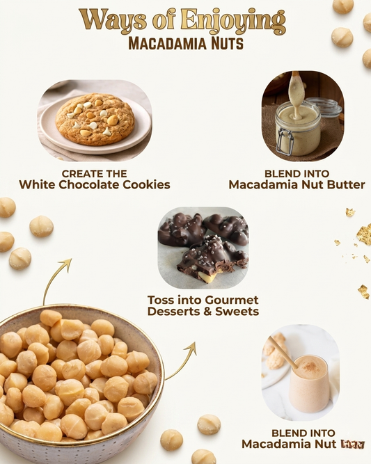 Sweetme Macadamia Kernels | Buttery Macadamia Nuts 100g
