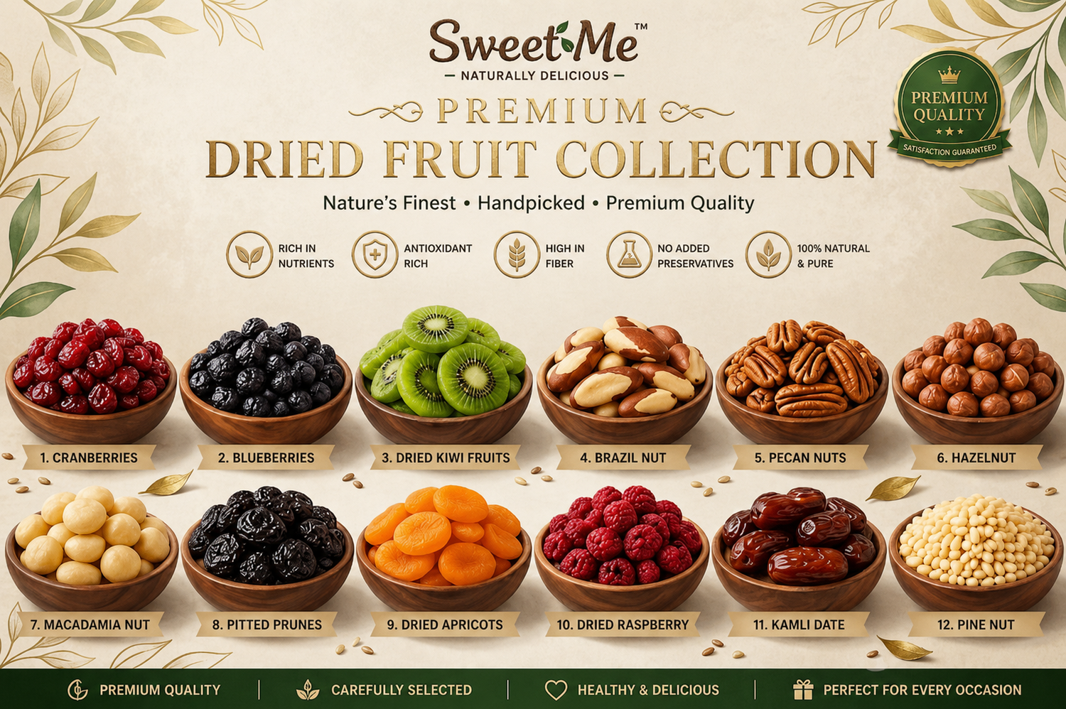 Premium Dried Fruits