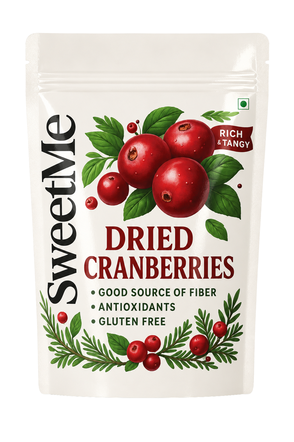 Dried Cranberries Sliced – Premium Sweet & Tangy Cranberry Slices | Healthy Snack, Baking & Salad Topping