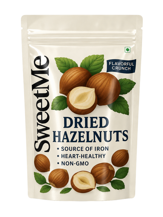 Hazelnuts Raw – Premium Natural Hazelnut Kernels | Healthy Superfood Nuts for Snacking & Baking