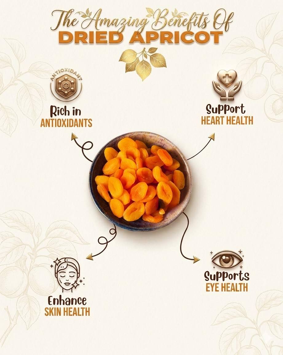 Sweetme Dried Turkish Apricots | Premium Khumani 1kg