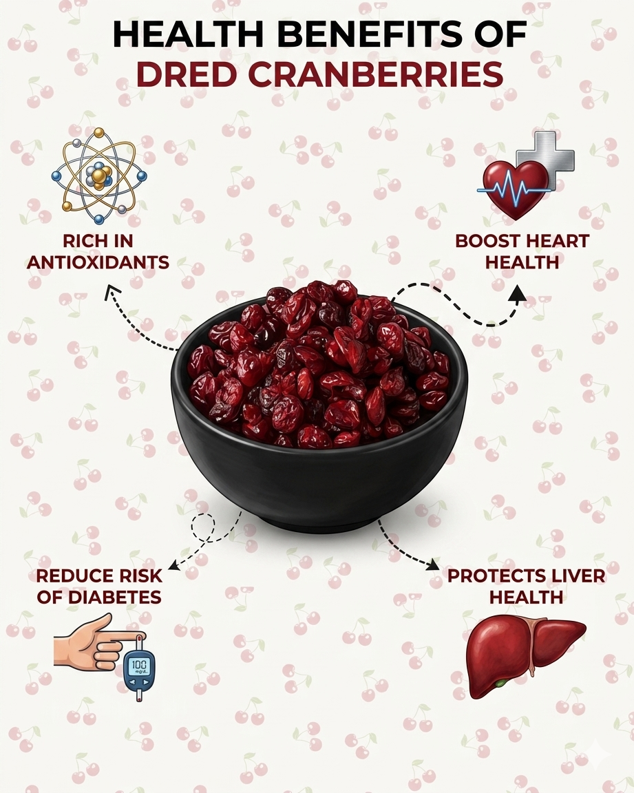 Dried Cranberries Sliced (200g)