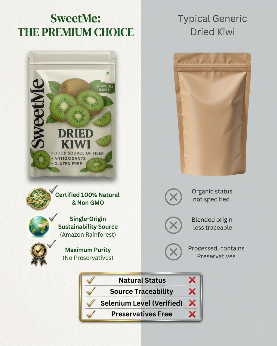 Sweetme Premium Dried Kiwi Slices | 250g