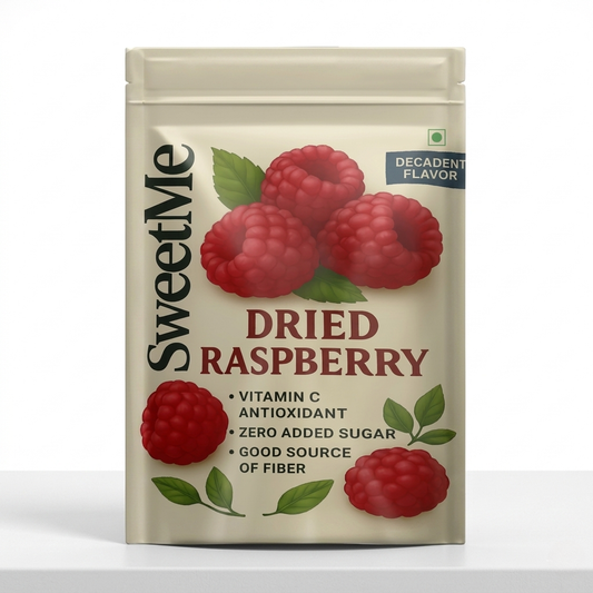 Sweetme Dried Raspberries | Premium Superfruit 100g
