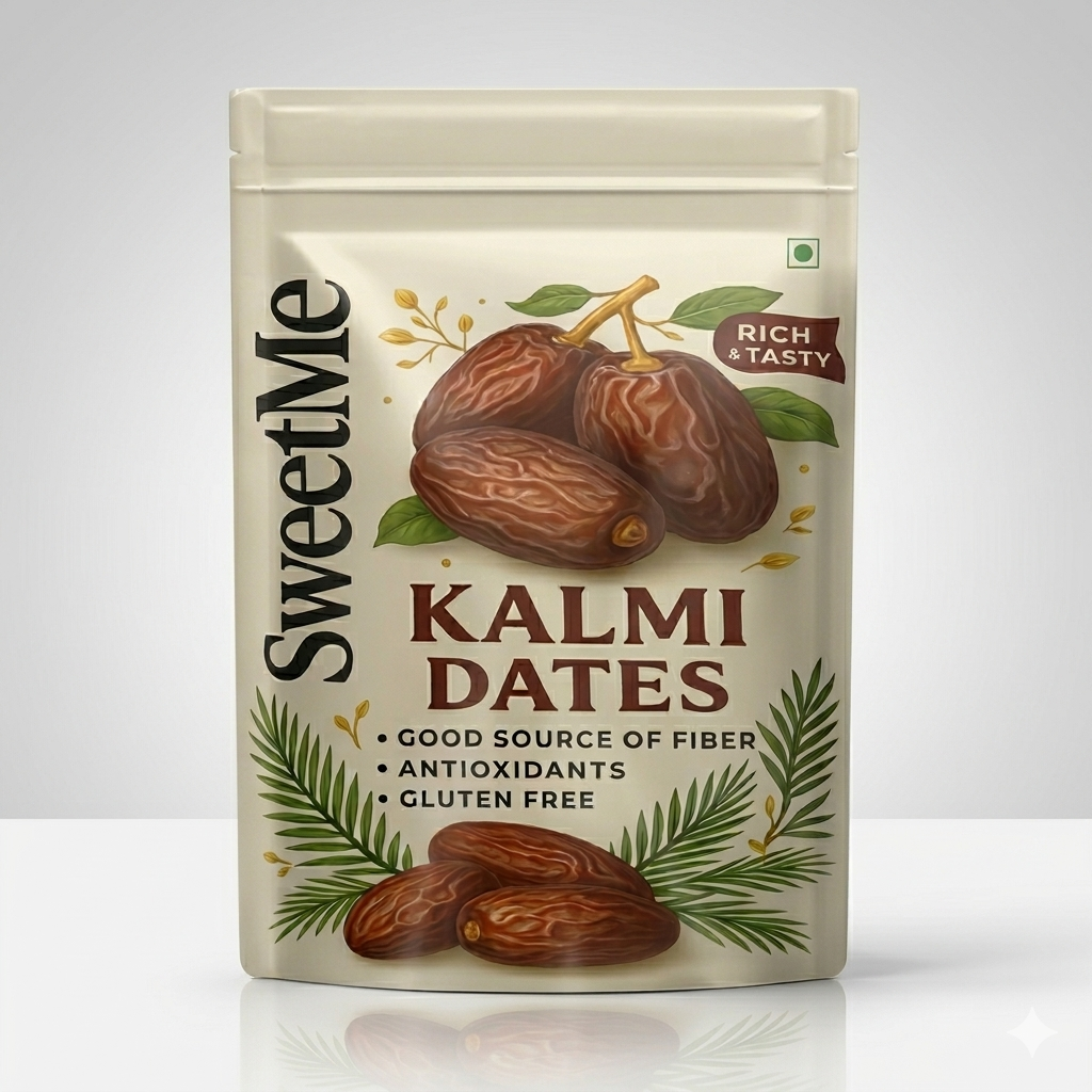 Sweetme Queen Kalmi Dates | Premium Safawi Dates 200g