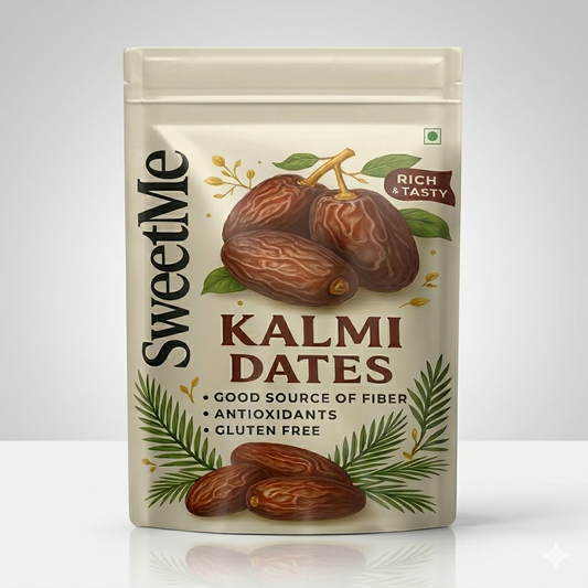 Sweetme Queen Kalmi Dates | Premium Safawi Dates 200g