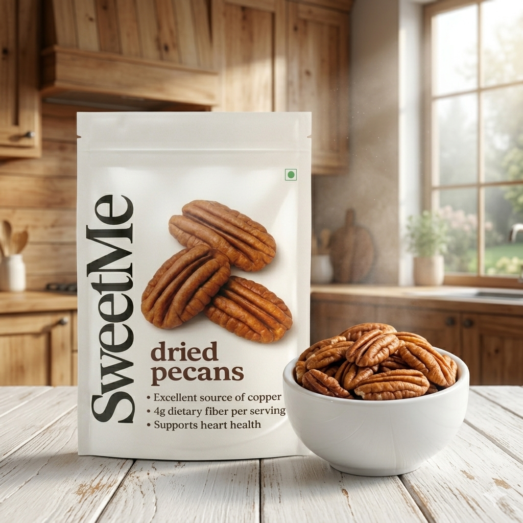 Sweetme Jumbo Pecans | Crunchy Premium Pecans 200g