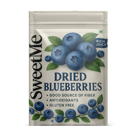 SweetMe Dried Blueberries Whole 250g